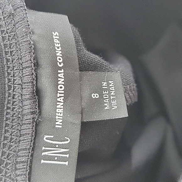 Black Sequin-Trimmed Pants NWT - Picture 5 of 13